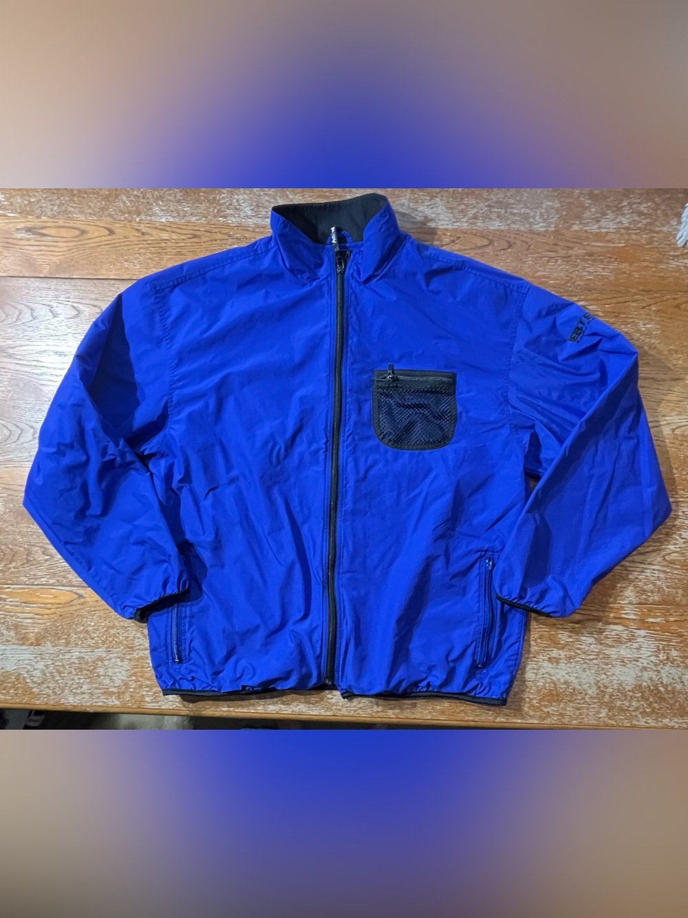 Vintage 90s Eddie Bauer EBTEK nylon full zip jacket Size XL Mens